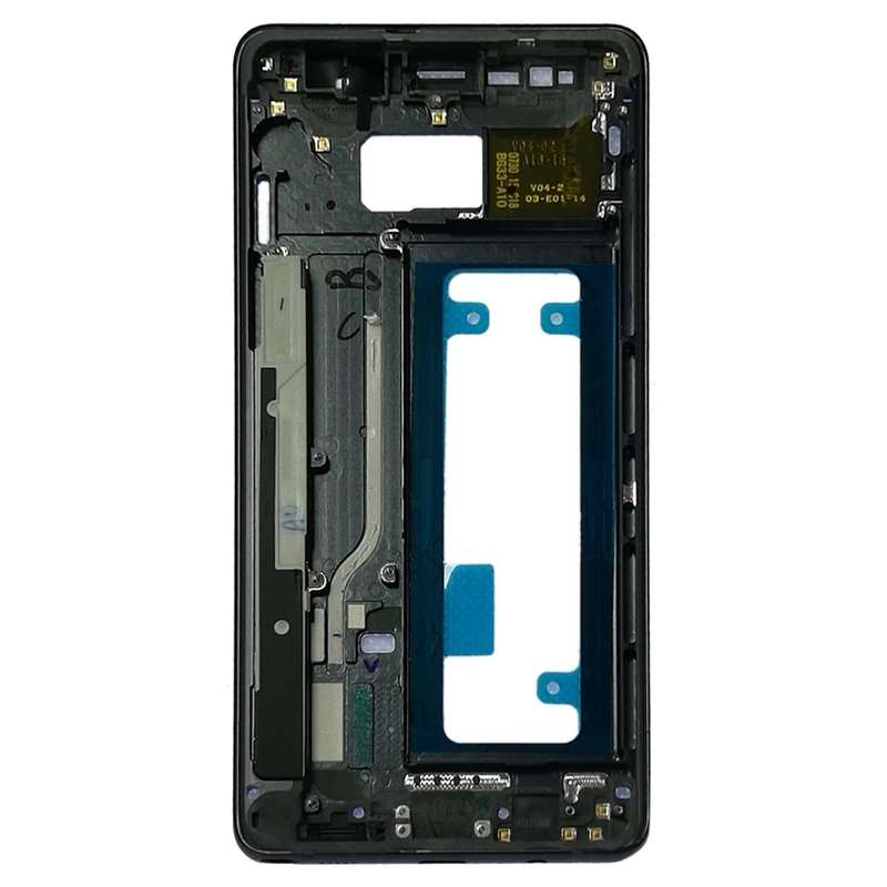 For Galaxy Note FE, N935, N935F/DS, N935S, N935K, N935L Middle Frame Bezel Plate (Black)