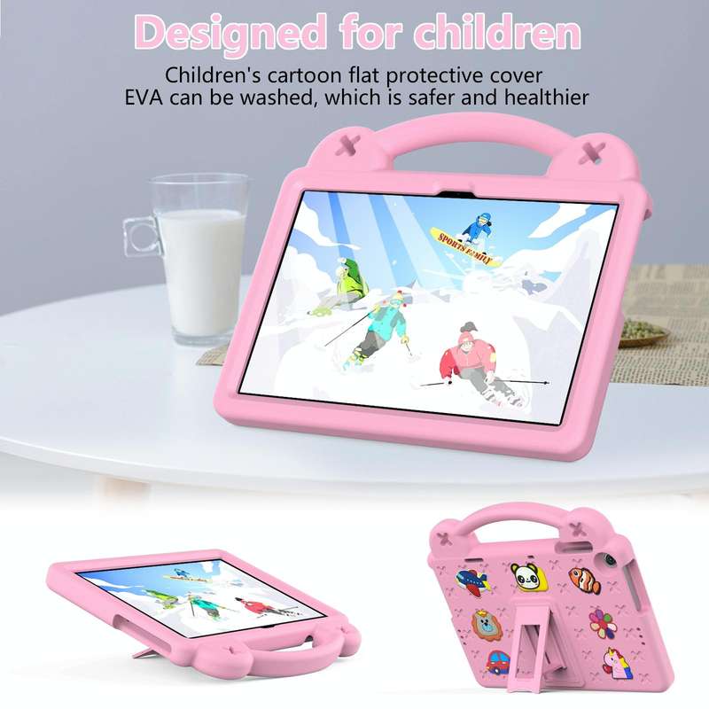 For Lenovo Tab M10 3rd Gen TB328FU / TB328XU 2022 10.1 Handle Kickstand Children EVA Shockproof T...