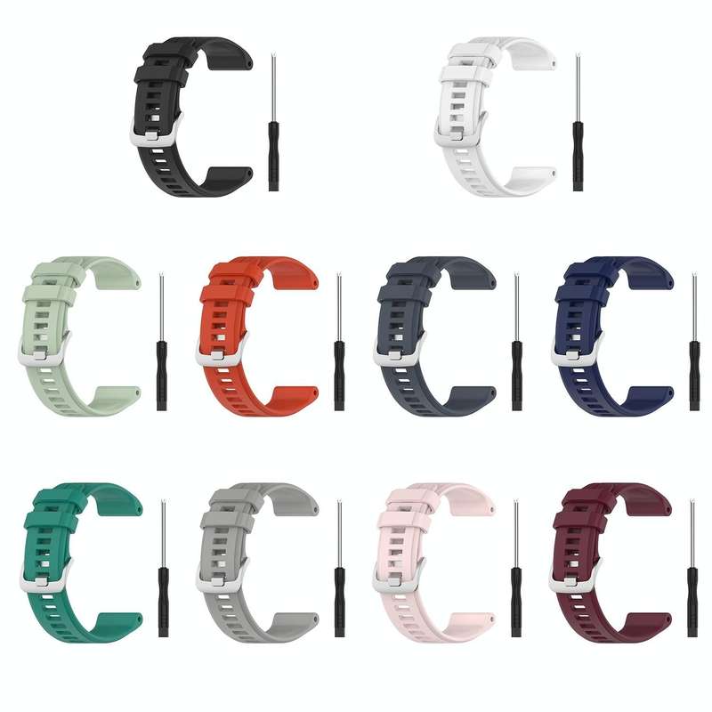 For Garmin Forerunner 955 / 255 / 745 22mm Silicone Watch Band(White)