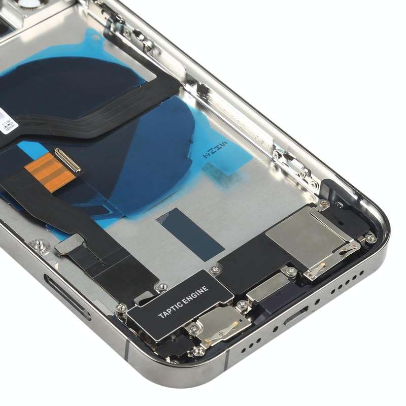 Battery Back Cover Assembly (with Side Keys & Speaker Ringer Buzzer & Motor & Camera Lens & Card ...