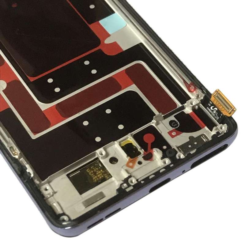 For OnePlus 9 LE2113 LE2111 LE2110 Digitizer Full Assembly With Frame Original LCD Screen (Purple)