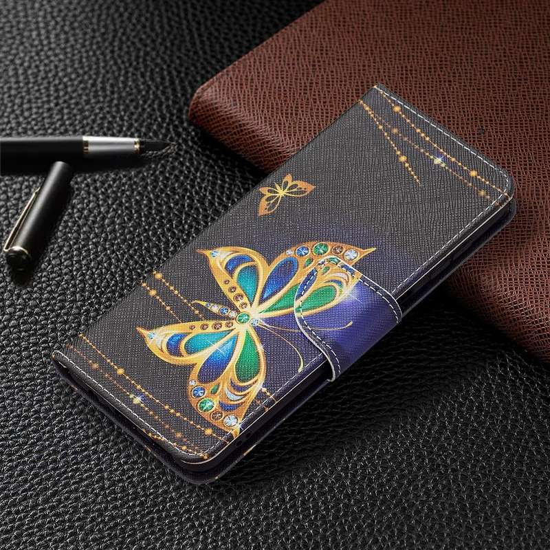 For Samsung Galaxy A13 5G Colored Drawing Pattern Horizontal Flip Phone Leather Case with Holder ...