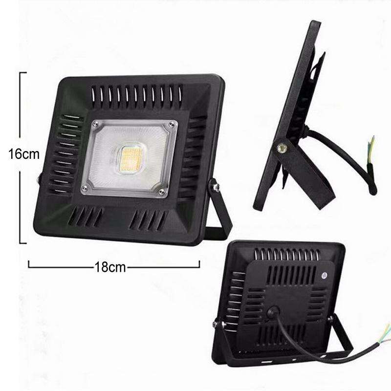 30W Waterproof 3000K Warm White Light LED Floodlight Lamp, Luminous Flux: > 2400LM, PF > 0.9, RA ...