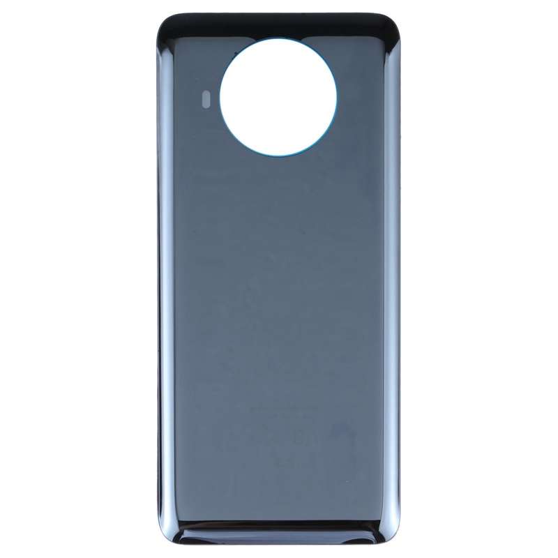 Glass Battery Back Cover for Xiaomi Redmi Note 9 Pro 5G/Mi 10T Lite 5G(Black)
