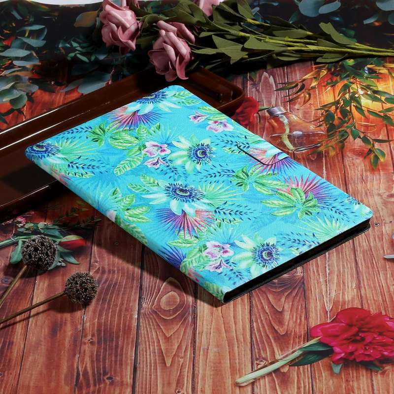 For Samsung Galaxy Tab A8 10.5 2021 Voltage Texture Coloured Drawing Pattern Leather Tablet Case(...