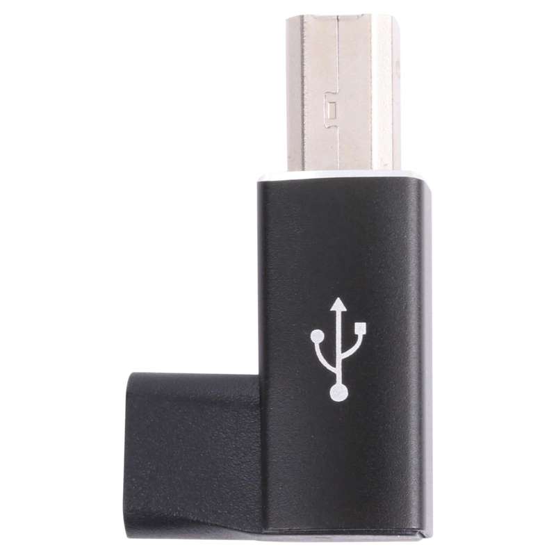 USB-C / Type C Female to USB 2.0 B MIDI Male Adapter for Electronic Instrument / Printer / Scanne...