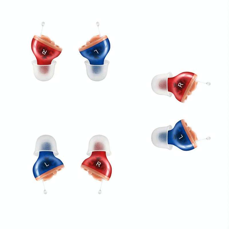 Z-20 In-Ear Hearing Aid Digital Noise Canceling Sound Amplifier(Left Ear Black)