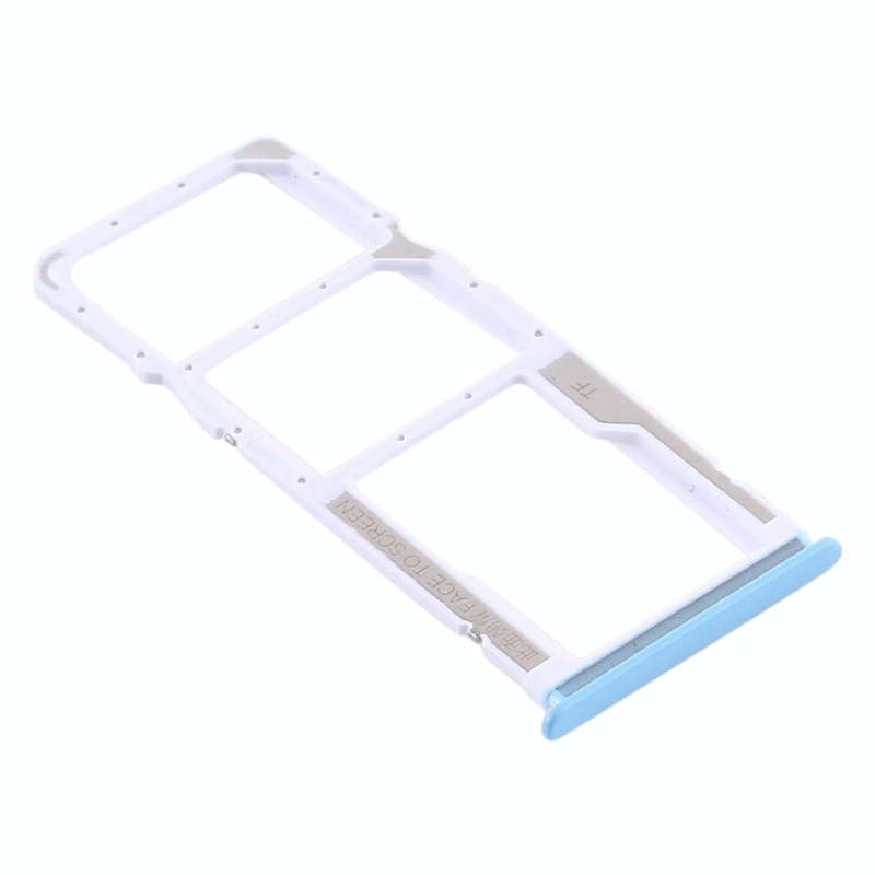 SIM Card Tray + SIM Card Tray + Micro SD Card Tray for Xiaomi Redmi 10X 4G / Redmi Note 9(White)