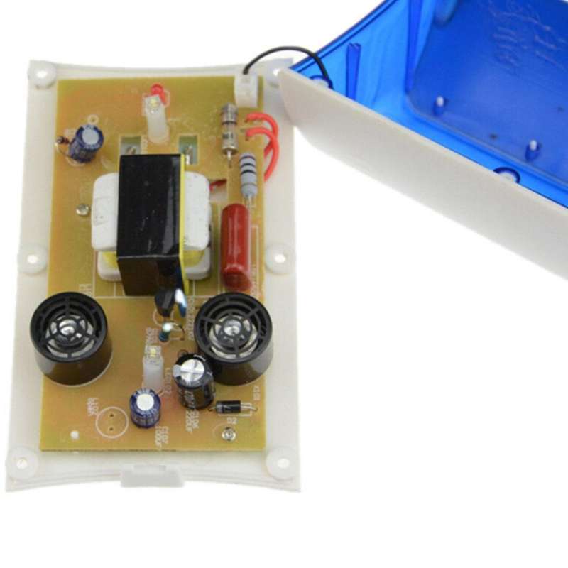 Electromagnetic Wave Frequency-conversion Double Waves Multi-function Mosquito Repellent Ultrason...