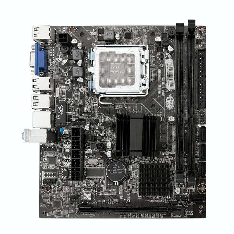 G41 DDR3 Desktop Computer Mainboard, Support for All Series LGA 775 / 771 Processors, Integrated ...