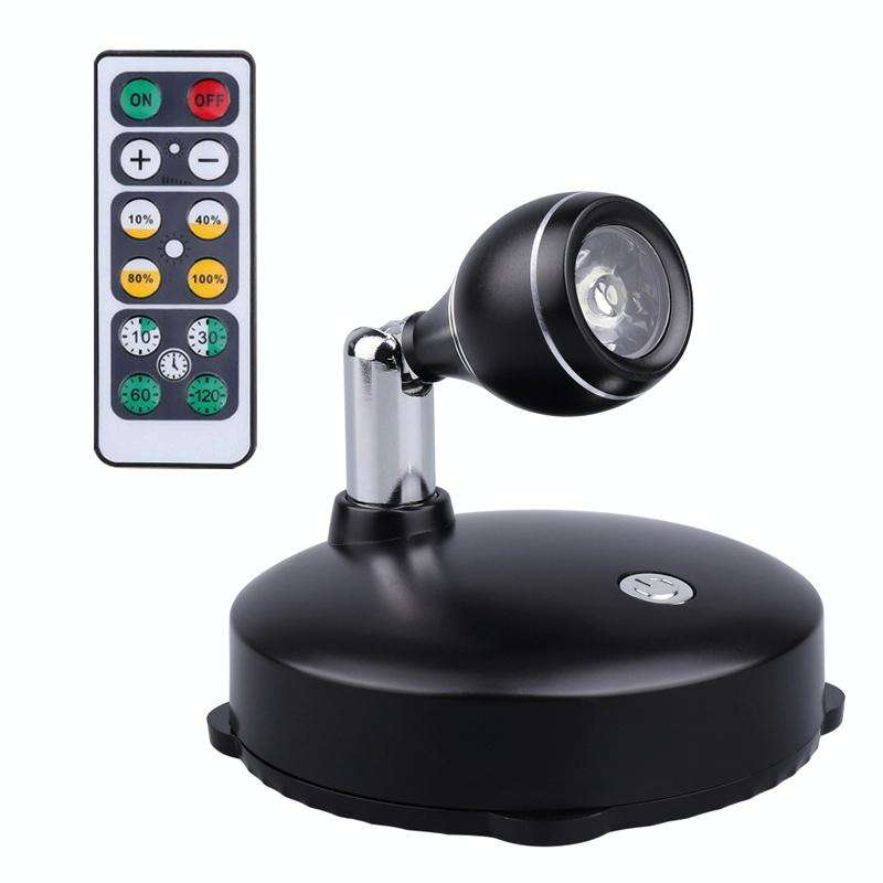 TL006-SIN Jewelry Art Exhibition USB Charging Decorative Wall-mounted LED Spotlights with Remote ...