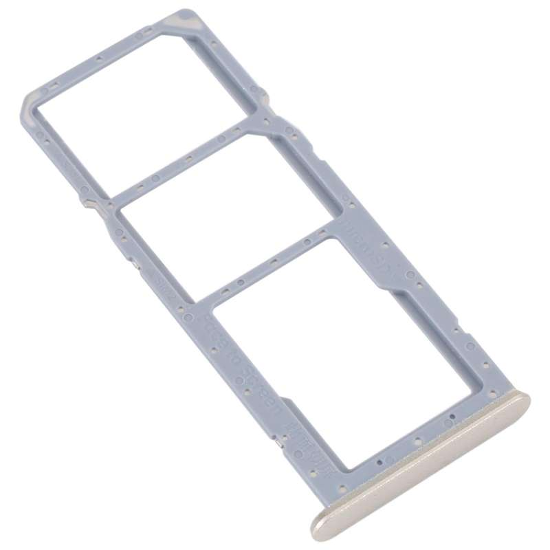 For OPPO A17 SIM Card Tray + SIM Card Tray + Micro SD Card Tray (Gold)
