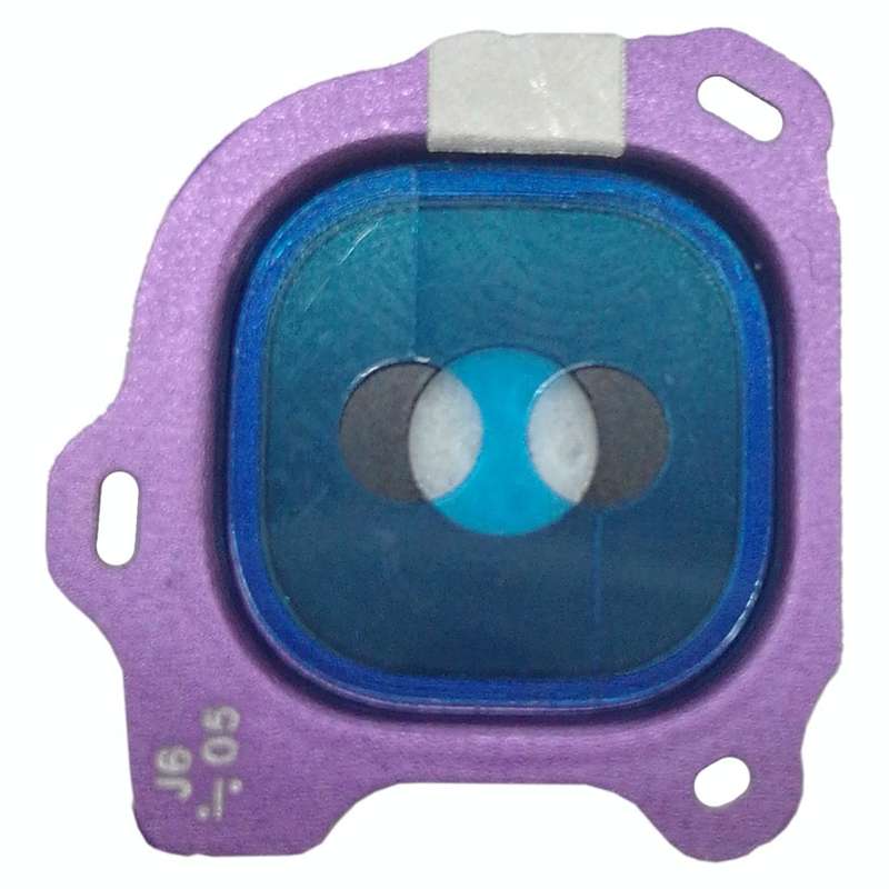 For Galaxy J6 (2018) 10pcs Camera Lens Cover (Purple)