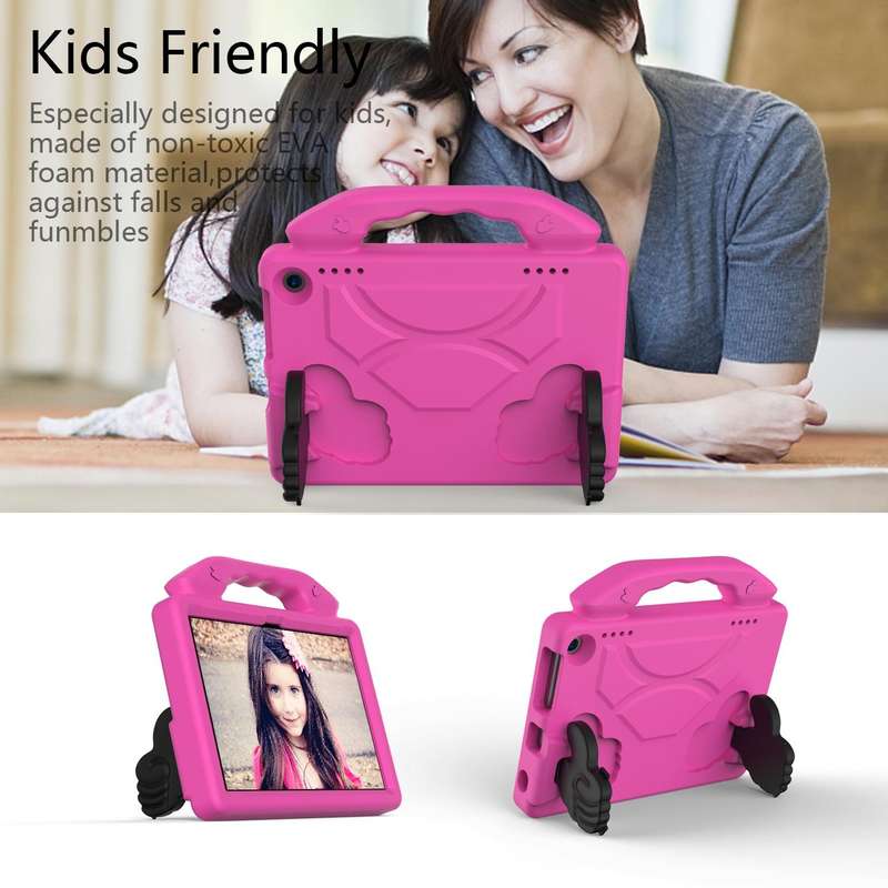 For Amazon Kindle Fire HD8 Plus (2020) EVA Material Children Flat Anti Falling Cover Protective S...
