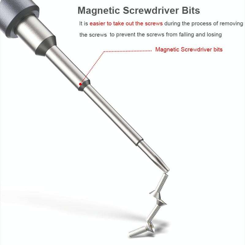 QIANLI 5 in 1 Multi-purpose 2D Grenade Magnetic Screwdriver Set