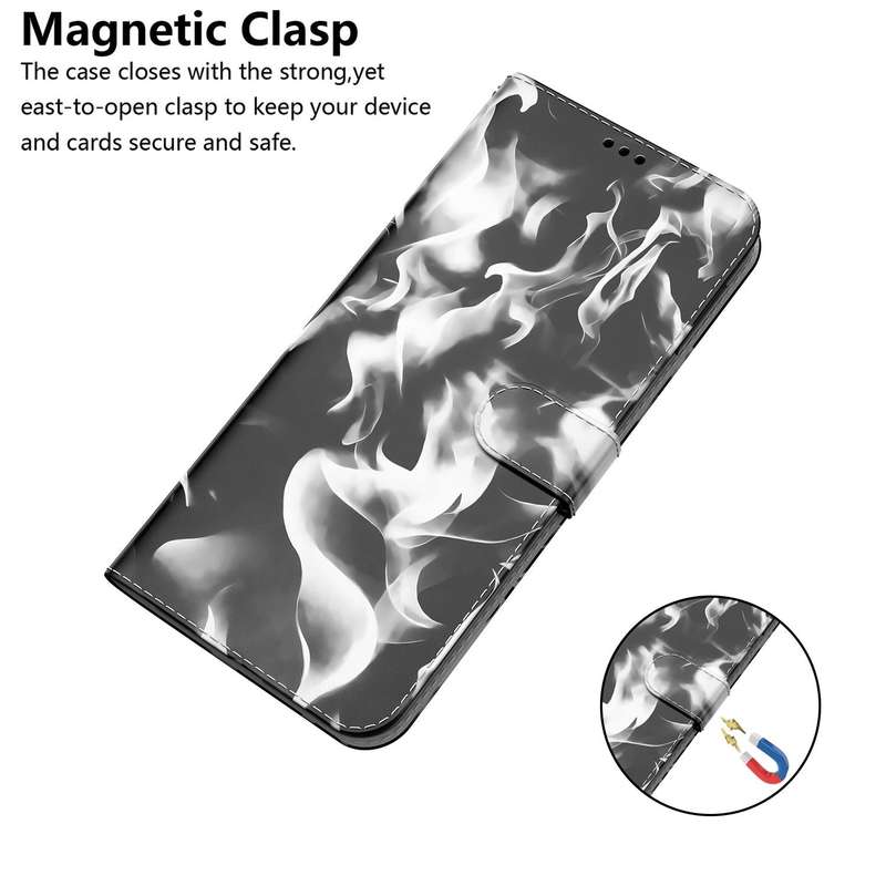 For LG K41S / K51S Cloud Fog Pattern Horizontal Flip Leather Case with Holder & Card Slot & Walle...