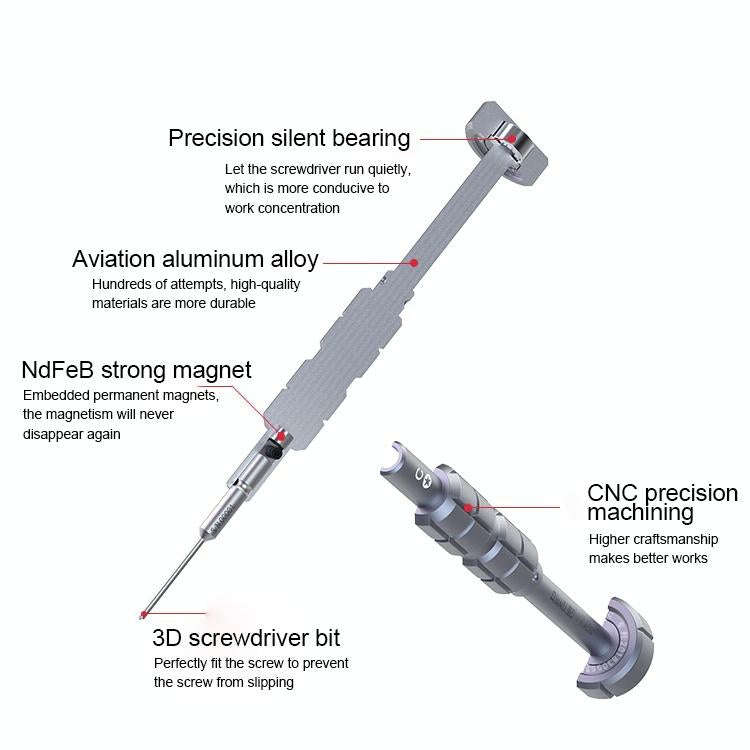Qianli i-Thor S2 Precision 3D Texture Five Star Screwdriver