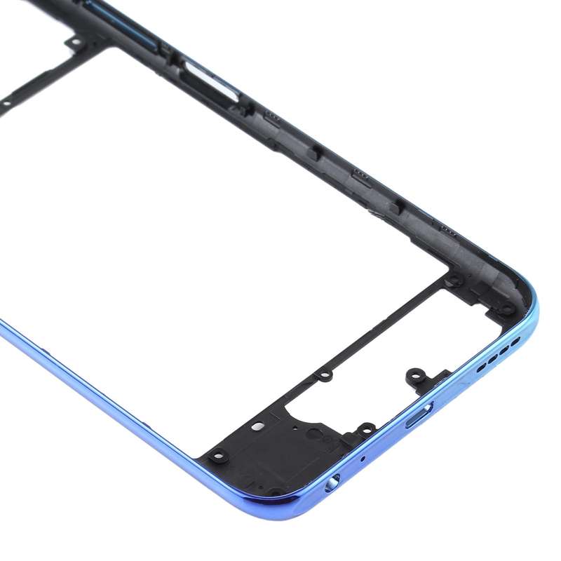 For Vivo Y51s V2002A Middle Frame Bezel Plate(Blue)