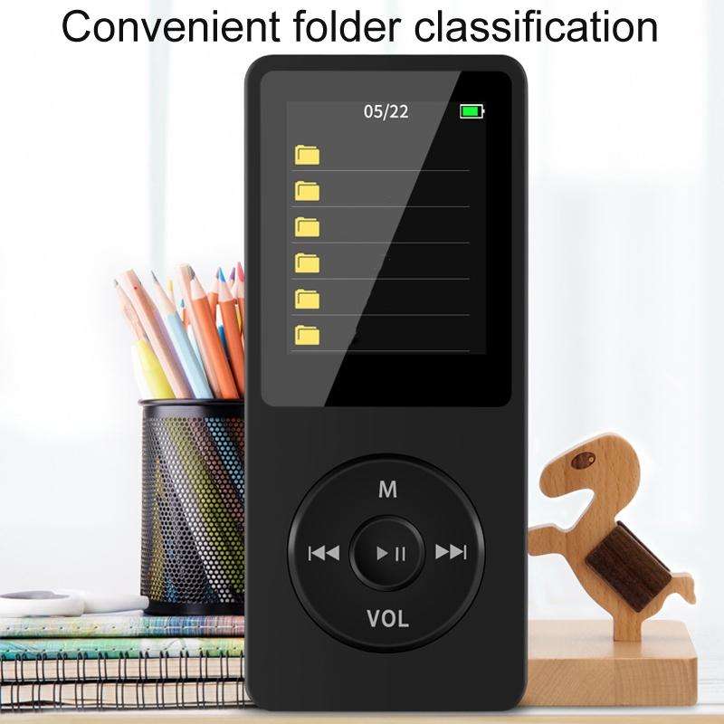 Bluetooth MP3/MP4 Student Walkman Music Player E-Book Playback With 64GB Memory Card