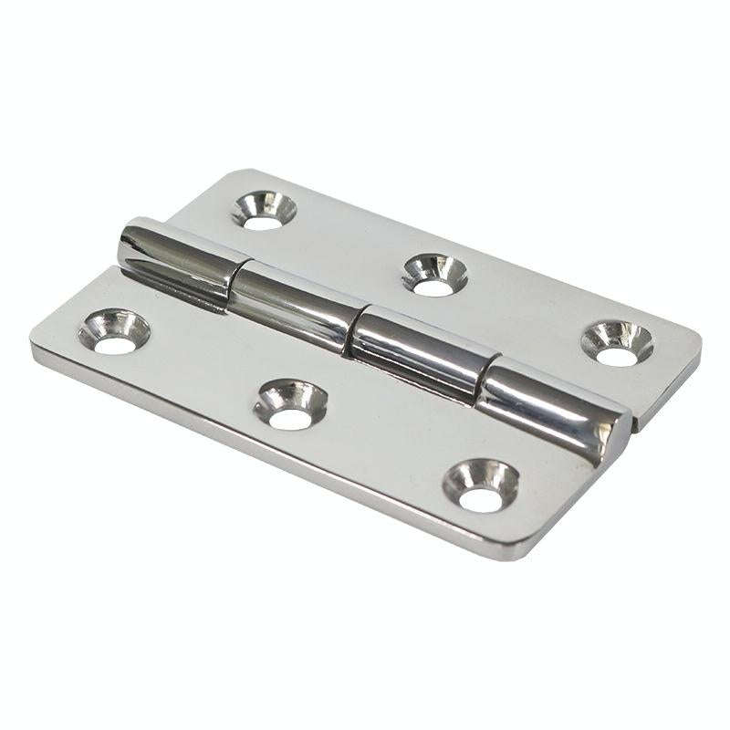 316 Stainless Steel Hinge Six-Hole Thickened Door And Window Yacht Hinge, Specification: 78x52x3.3mm
