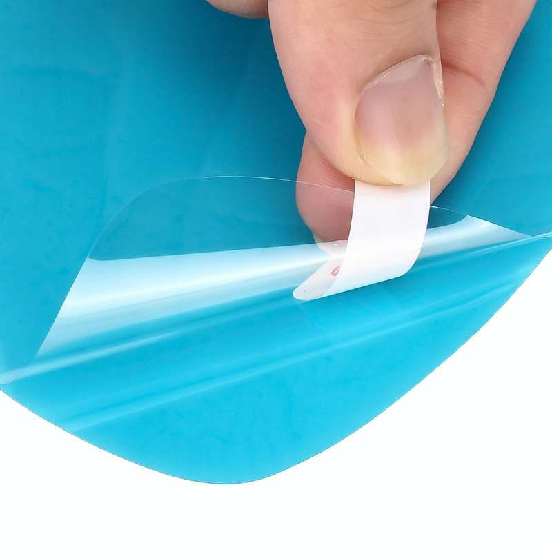 For Audi A4 2009-2016 Car PET Rearview Mirror Protective Window Clear Anti-fog Waterproof Rain Sh...