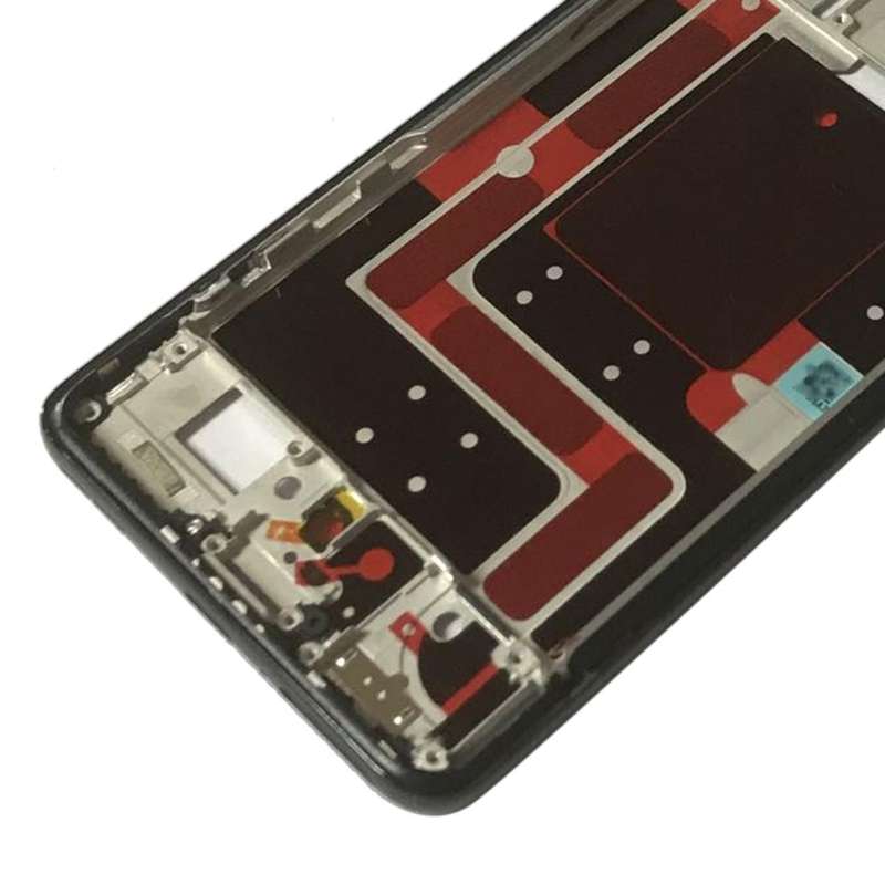 For OnePlus 9 LE2113 LE2111 LE2110 Middle Frame Bezel Plate (Black)