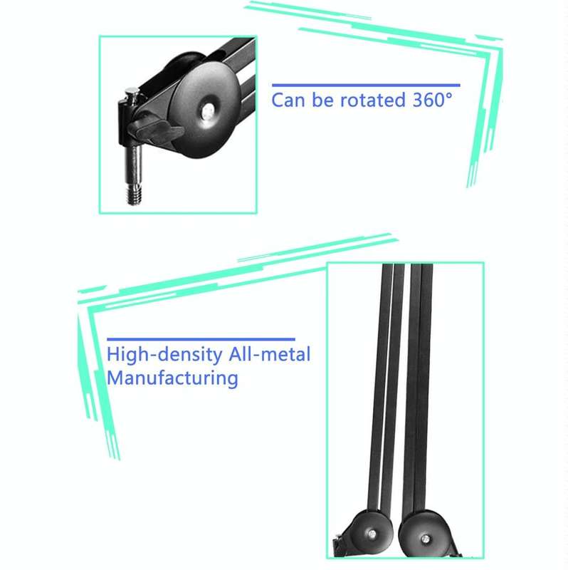 Microphone Desktop Cantilever Stent 360 Degree Rotating Bracket(GAZ-40 W)
