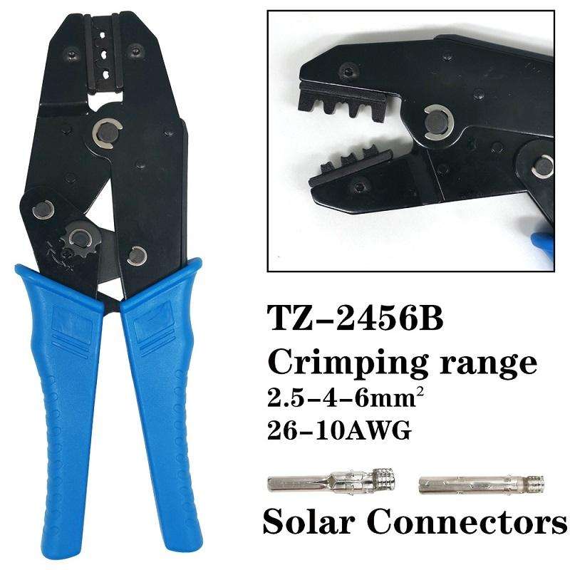 Photovoltaic Connector Crimping Pliers Solar Panel Installation Tools, Model: 2546B
