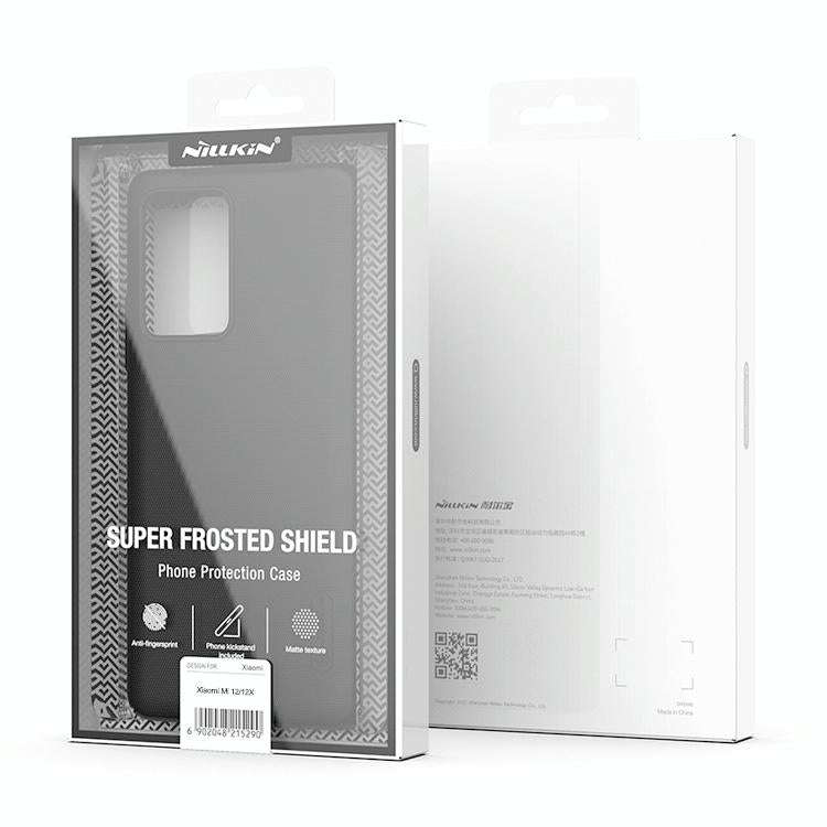 For Xiaomi 12 Lite NILLKIN Frosted PC Phone Case(Black)
