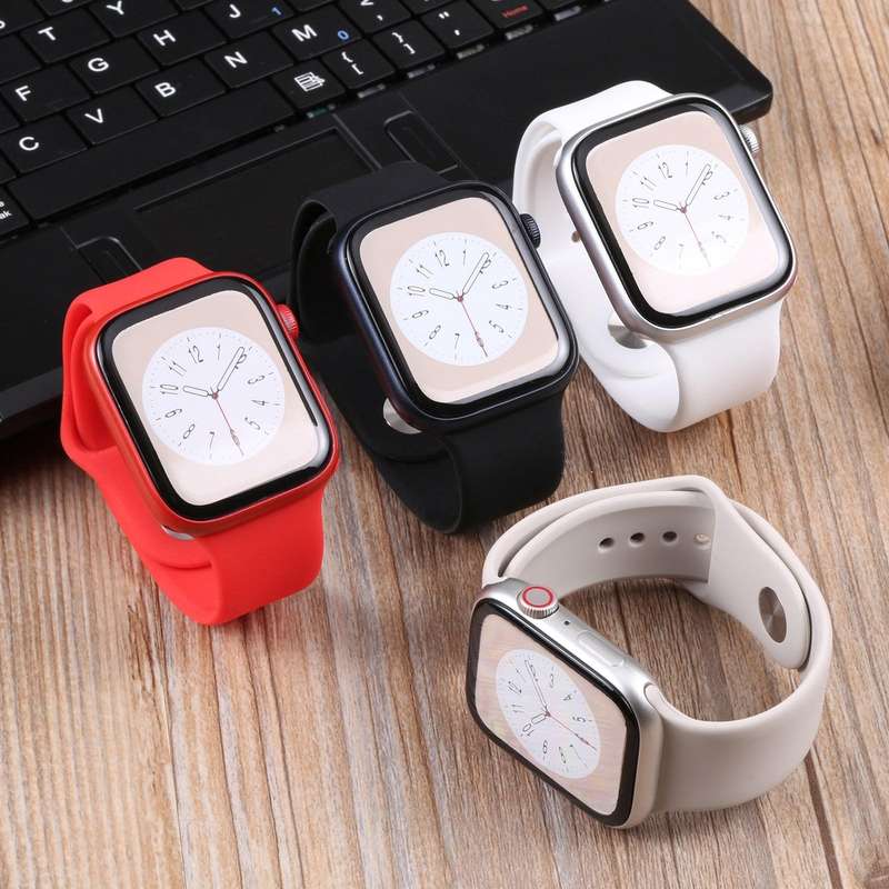 For Apple Watch Series 8 41mm Color Screen Non-Working Fake Dummy Display Model(Starlight)