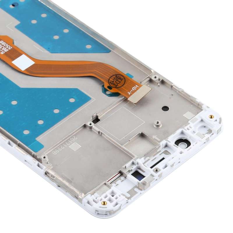 OEM LCD Screen for Huawei Enjoy 7 Plus/Y7 Prime Digitizer Full Assembly with Frame (White)