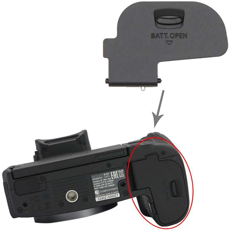 For Canon EOS R Original Battery Compartment Cover
