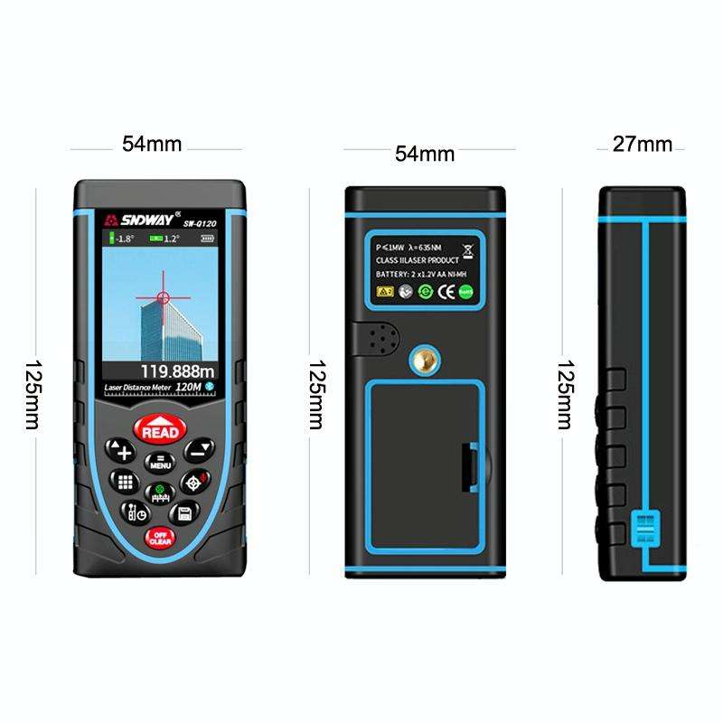 SNDWAY Outdoor Camera Laser Rangefinder, Style: Photography + Dual Power