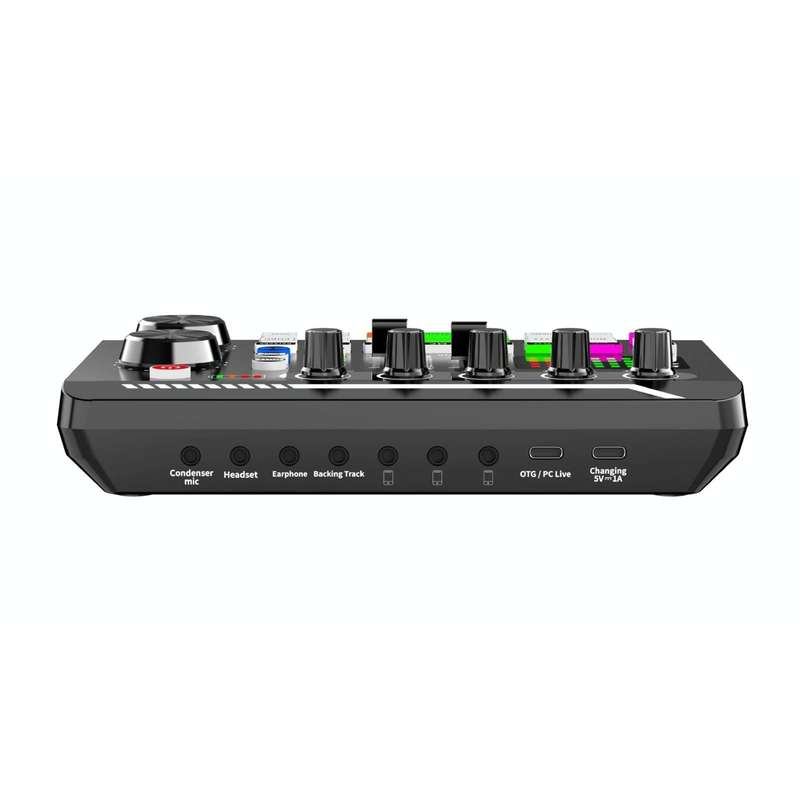 F998 Live Sound Card 16 Sound Effects Noise Reduction Mixers