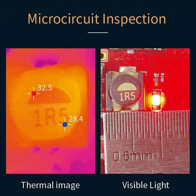 InfiRay T2S+ Type-C Phone Infrared Thermal Imager Monocular Hunting Detector Night Vision Camera