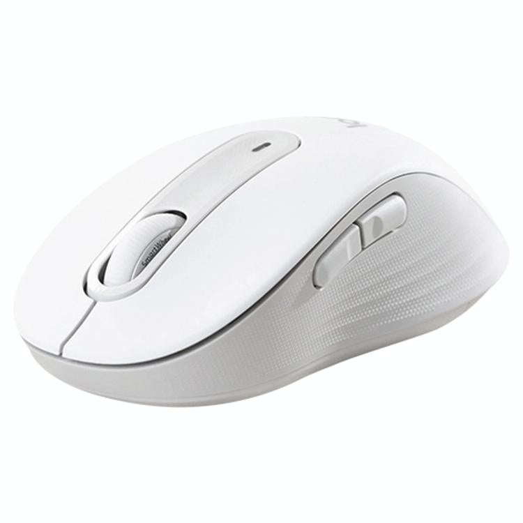 Logitech M650L 2000DPI 2.4GHz Wireless Bluetooth Dual Mode Mouse (White)