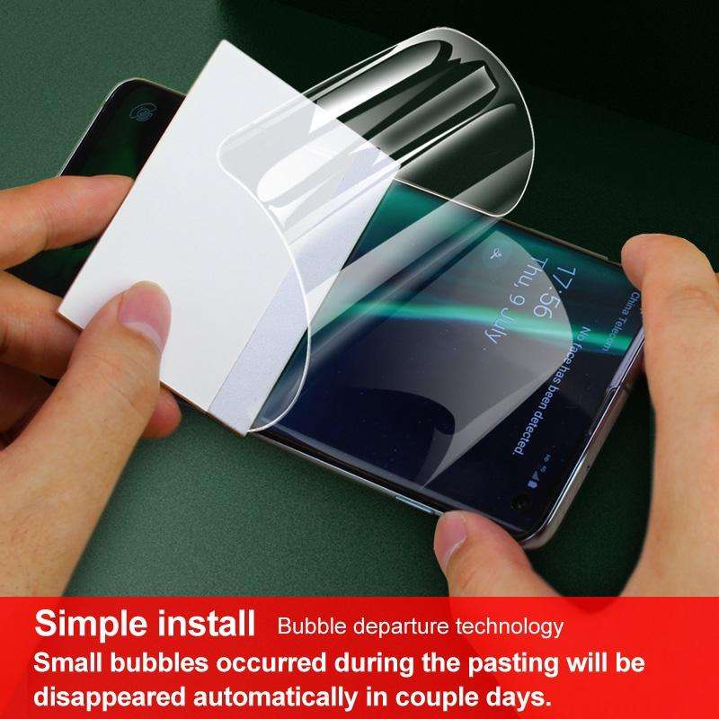 For Huawei nova 9 2 PCS IMAK 0.15mm Curved Full Screen Protector Hydrogel Film Back Protector