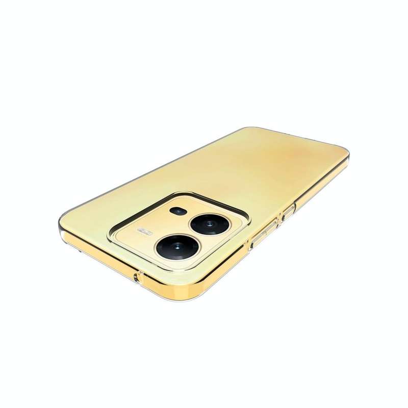 For vivo V25 5G Waterproof Texture TPU Phone Case(Transparent)