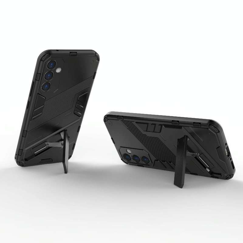 For Samsung Galaxy A34 5G Punk Armor 2 in 1 PC + TPU Phone Case(Black)