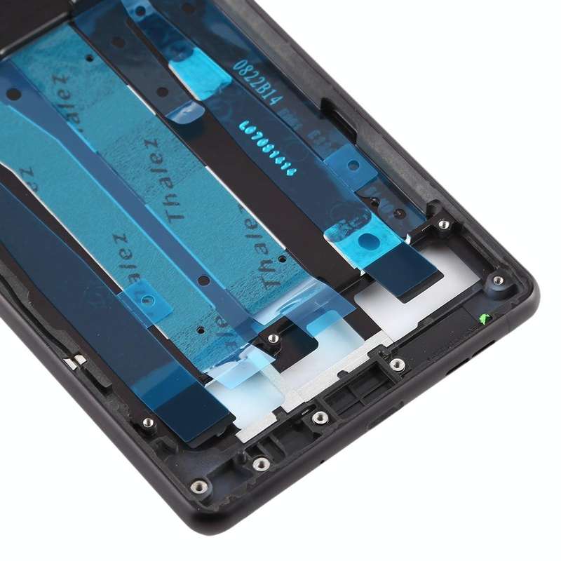 Front Housing LCD Frame Bezel Plate for Nokia 3 / TA-1020 TA-1028 TA-1032 TA-1038 (Black)
