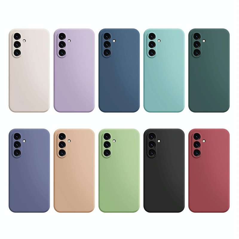 For Samsung Galaxy A54 5G Imitation Liquid Silicone Phone Case(Blue)