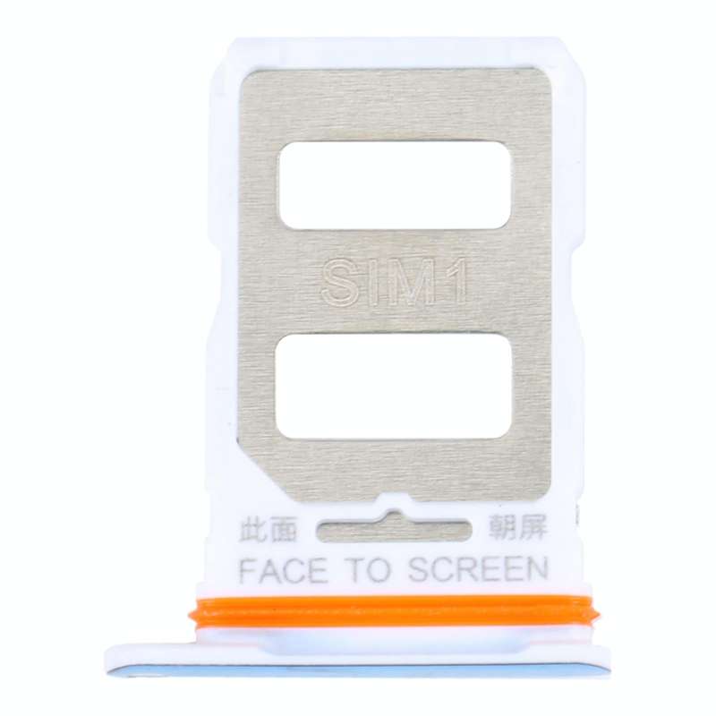 For Xiaomi Redmi K50 Ultra / 12T / 12T Pro SIM Card Tray + SIM Card Tray(Blue)