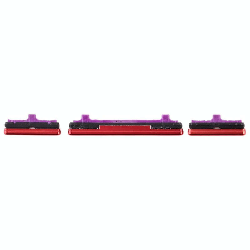 For Galaxy S10 / Galaxy S10+ 10 Set Side Keys(Red)