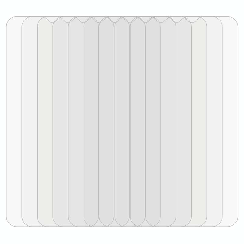 For Alcatel 1S 2021 50 PCS 0.26mm 9H 2.5D Tempered Glass Film