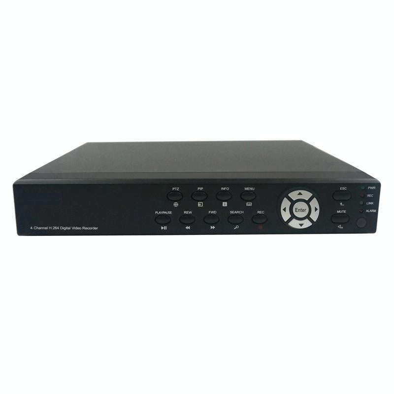 4-CH Embedded Digital Video Recorder Kit (1 / 3 Sony CCD, 420TVL, 24 x IR LED, 6mm Lens, IR Dista...