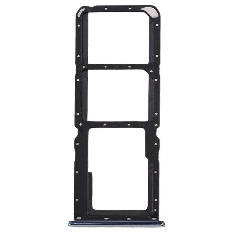 For Realme X2 SIM Card Tray + SIM Card Tray + Micro SD Card Tray (Silver)