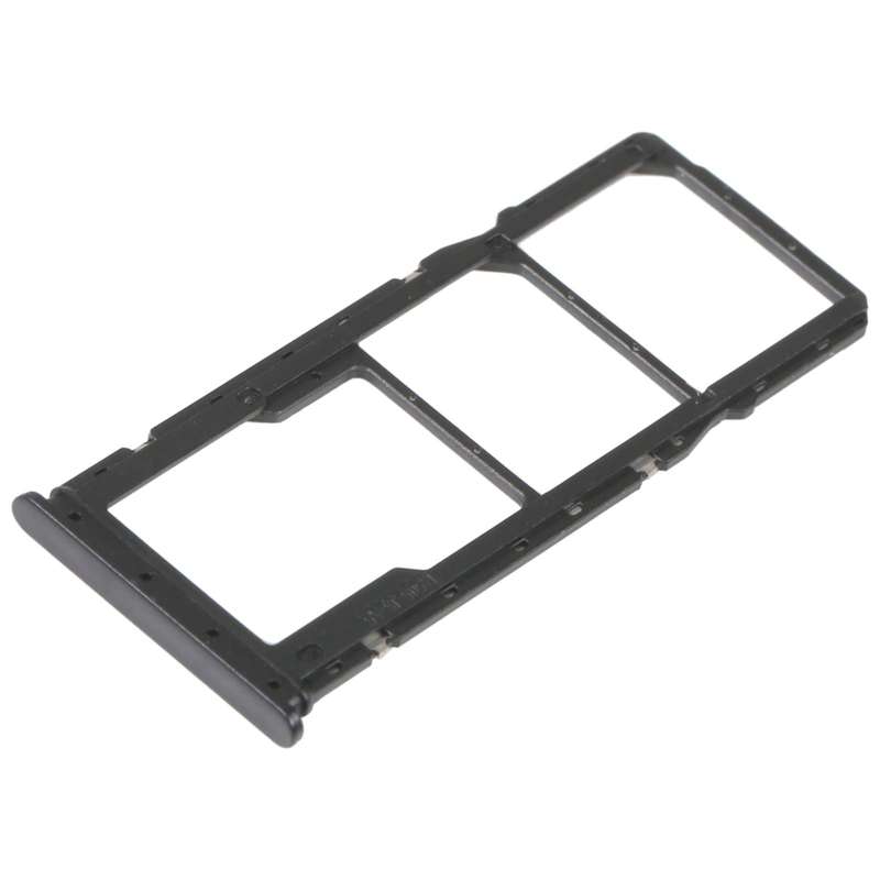SIM Card Tray + SIM Card Tray + Micro SD Card Tray For Xiaomi Redmi 10A (Black)