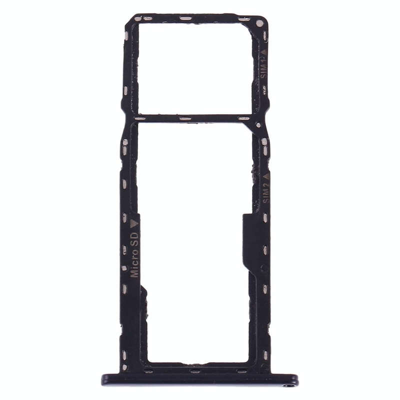 SIM Card Tray + SIM Card Tray + Micro SD Card Tray for Asus ZenFone MAX M1 ZB555KL(Black)