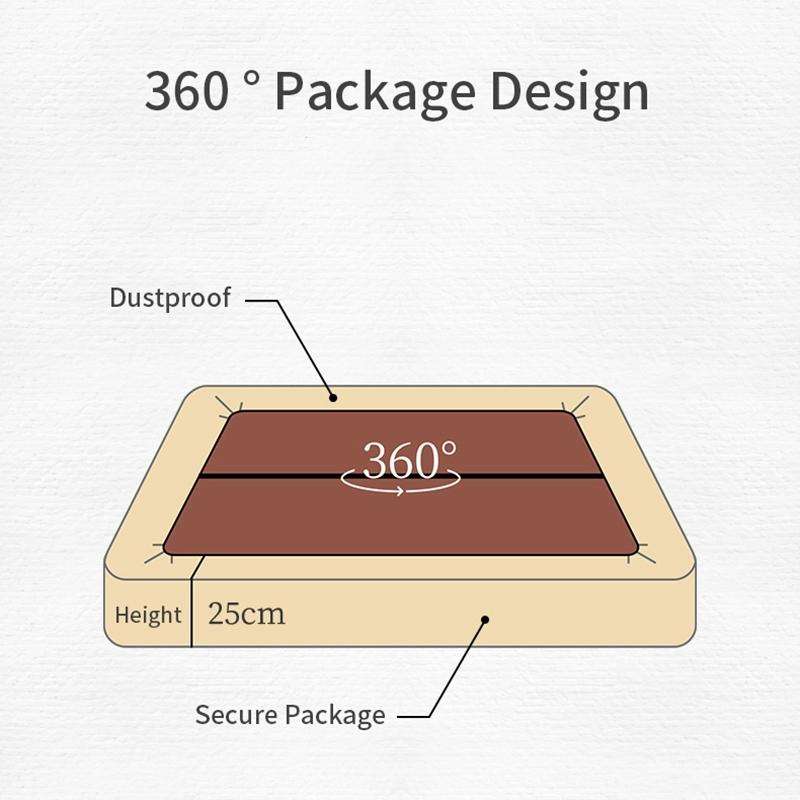 Naturehike NH20PJ023 Outdoor Camping Cotton Cover for Inflatable Cushion (OG2838AY) (Almond yellow)