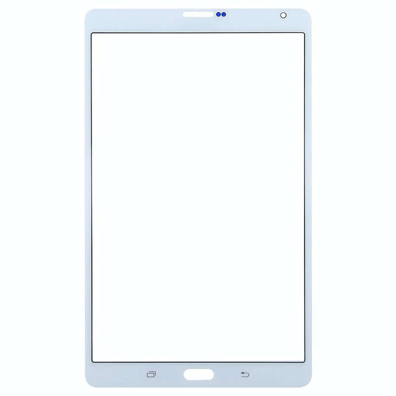 For Galaxy Tab S 8.4 LTE / T705 Front Screen Outer Glass Lens (White)
